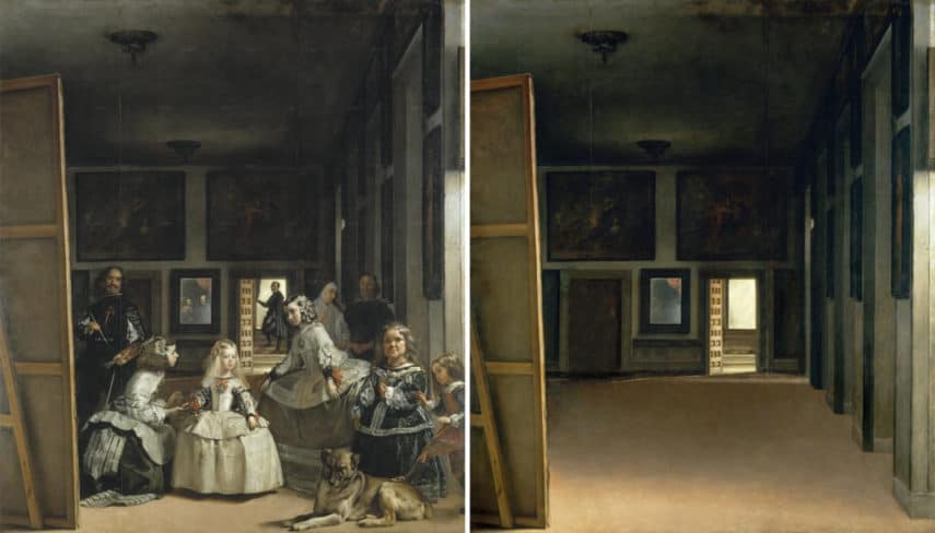 Jose-Manuel-Ballester’s-empty-version-of-Las-Meninas-by-Diego-Velázquez.-Courtesy-of-Jose-Manuel-Ballester-sztuka-w-kwarantannie.