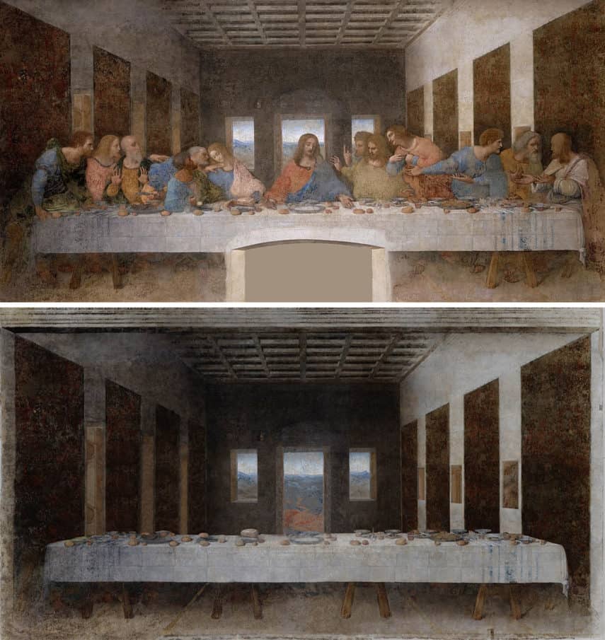 Jose-Manuel-Ballester’s-empty-version-of-The-Last-Supper-by-Leonardo-da-Vinci.-Courtesy-of-Jose-Manuel-Ballester