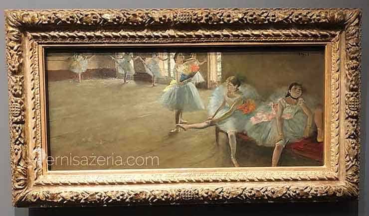 Edgar Degas Lekcja tańca 1880