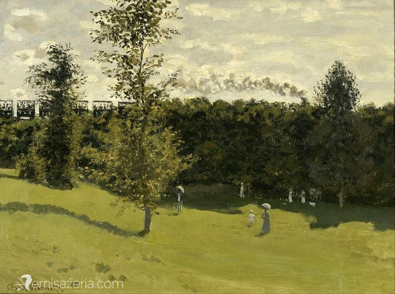 Claude-Monet-Pociag-jadacy-wśród-pol-Muzeum-Orsay
