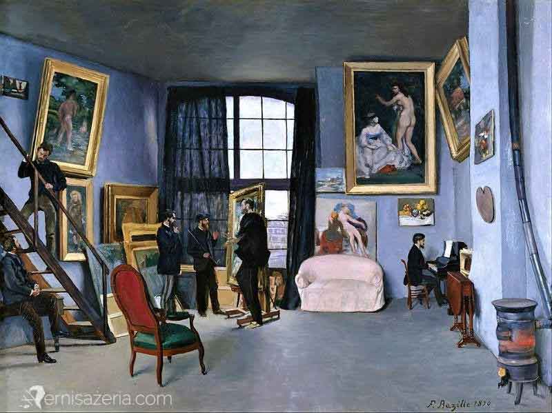 Freeric-Bazille-Pracownia-Bazille’a-przy-ulicy-Condamine-Muzeum-Orsay