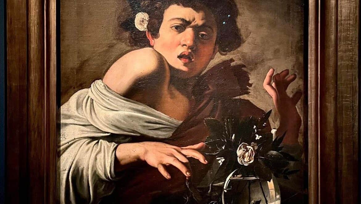 Caravaggio, Chłopiec gryziony przez jaszczurkę