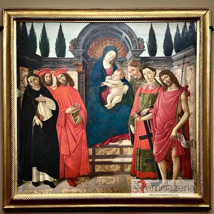 Sandro-Botticelli-i-ktos-z-jego-warsztatu-Simone-Ardinghelli-Madonna-z-Dzieciatkiem-i-swietymi-Damianem-Franciszkiem-Wawrzynem-i-Janem-Chrzcicielem
