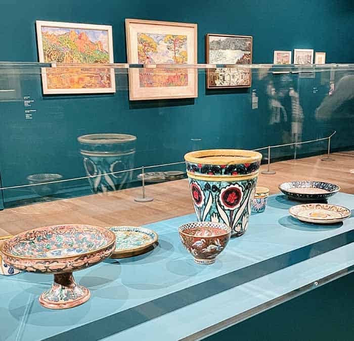 Ceramika wystawa Signac collectionneur Musee dOrsay w Paryzu
