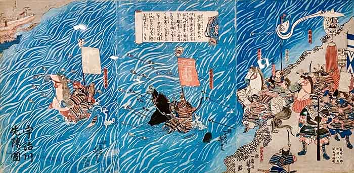 Utagawa-Hiroshige-Epizod-z-zycia-Minamoto-no-Yoshitsune