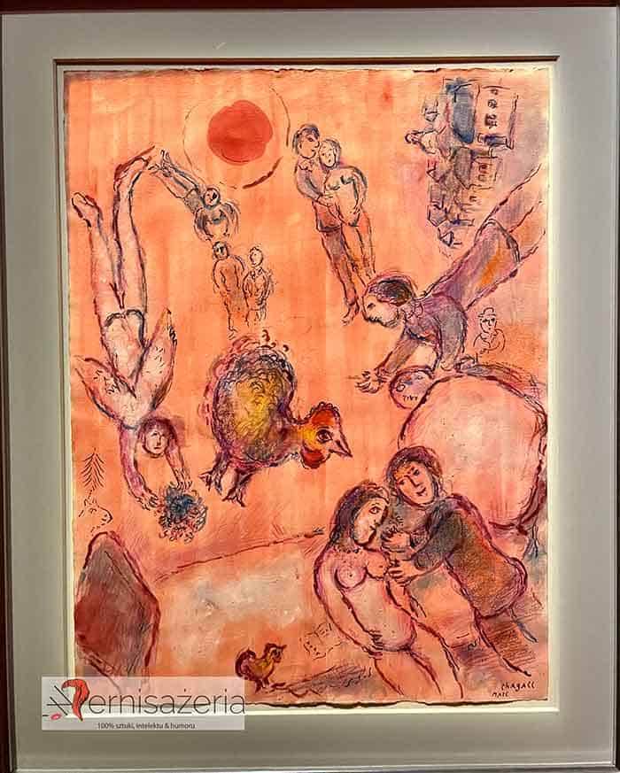 Marc Chagall, Różowe święto zakochanych