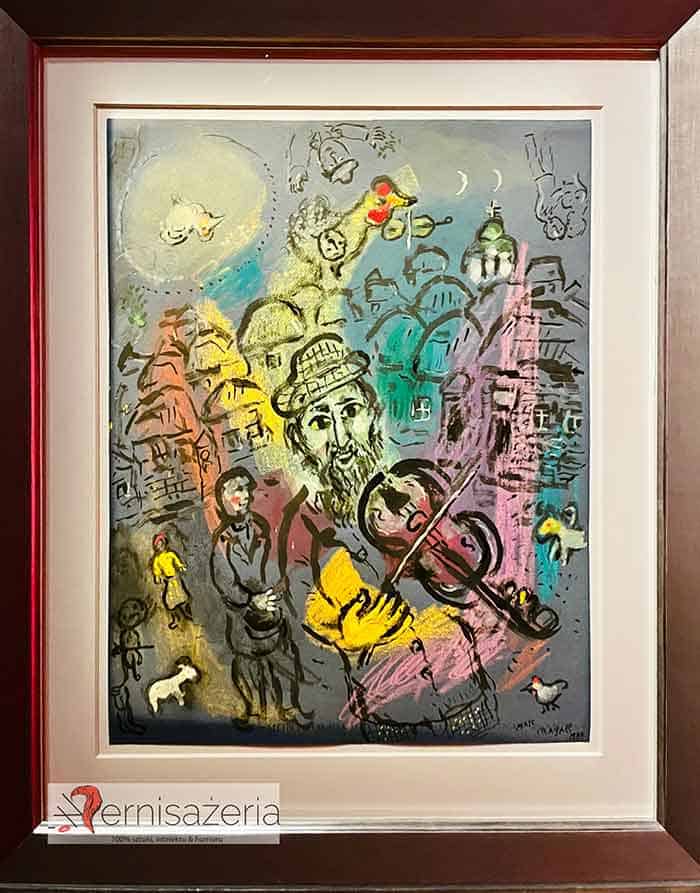 Marc Chagall, Światło i skrzypek
