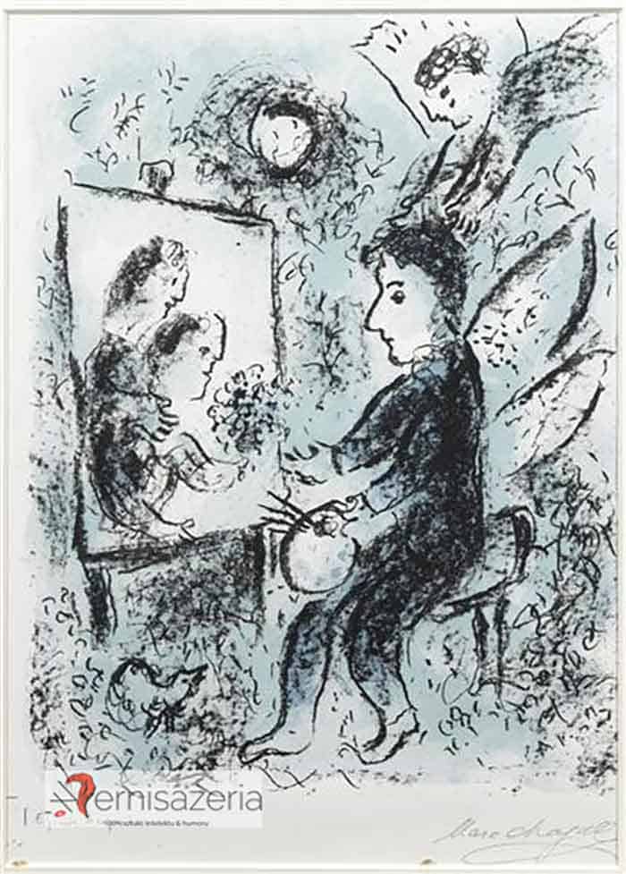 Marc Chagall. Przejrzystość dla siebie nawzajem, 1985