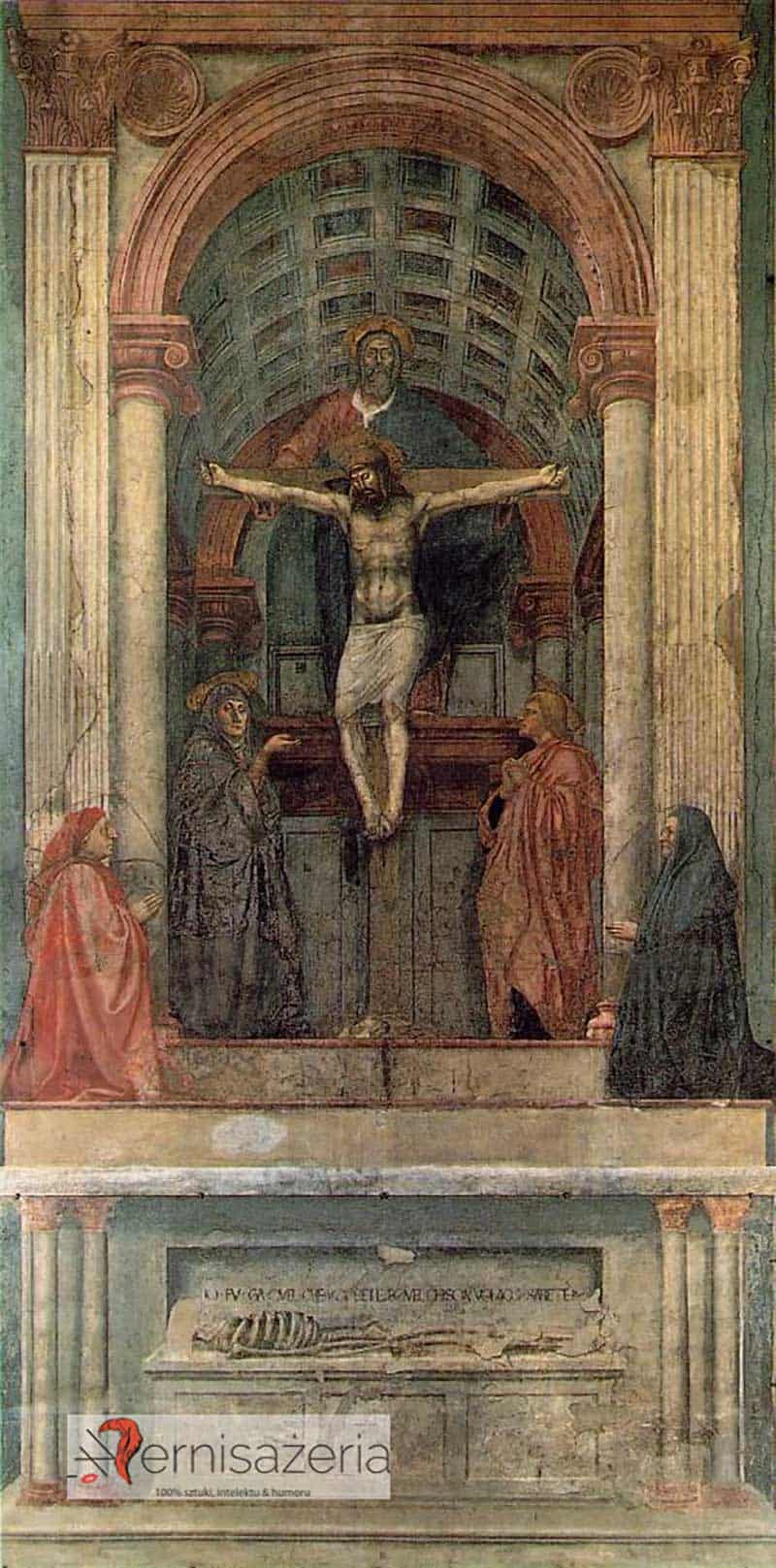 Masaccio, Święta trójca