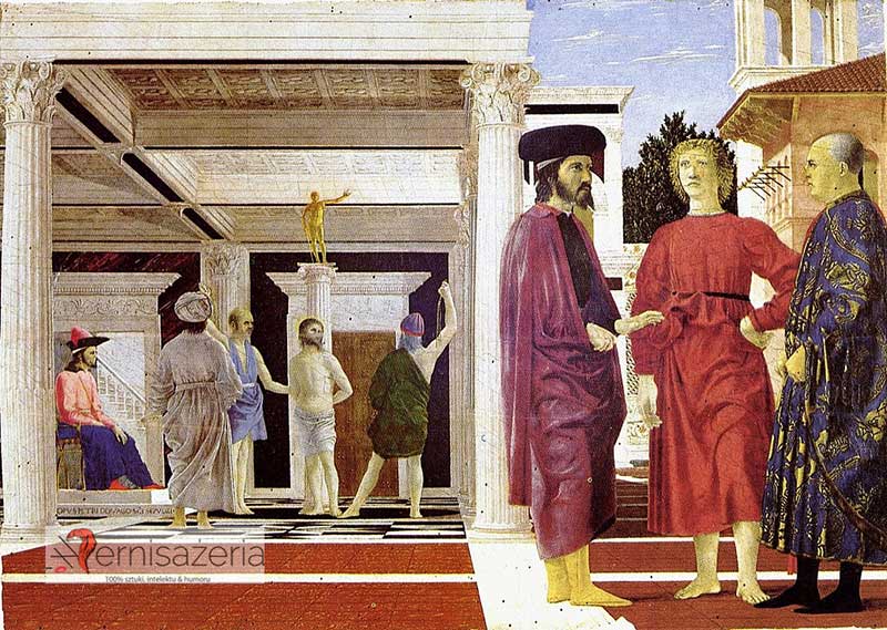 Piero della Francesca, Biczowanie Chrystusa