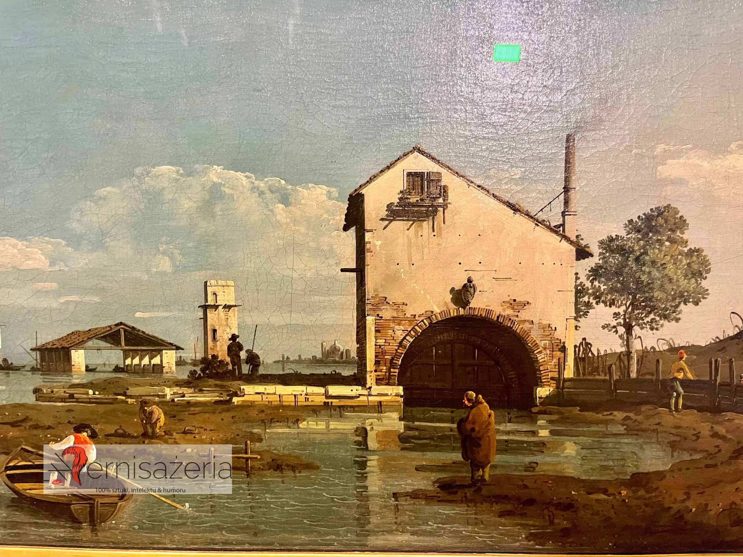 Bernardo Bellotto, Capriccio z widokiem z Laguny Weneckiej