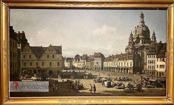 Bernardo Bellotto, Nowy Rynek w Dreźnie