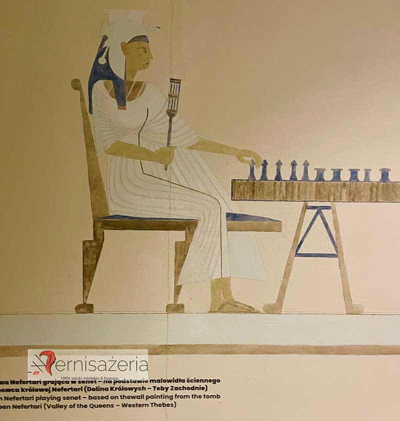 Nefertari gra w senet, Magia starożytnego Egiptu, Muzeum Narodowe w Lublinie