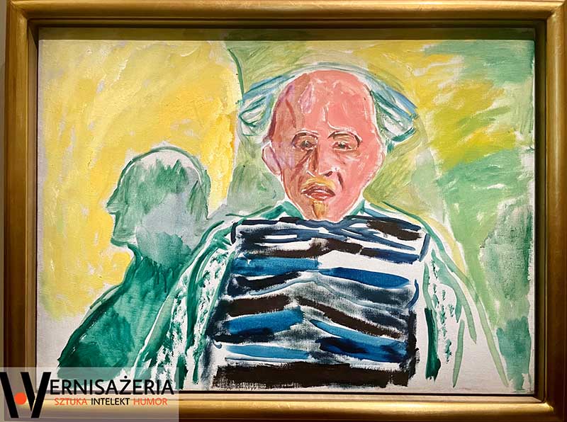 Edvard Munch, Autoportret (ostatni)