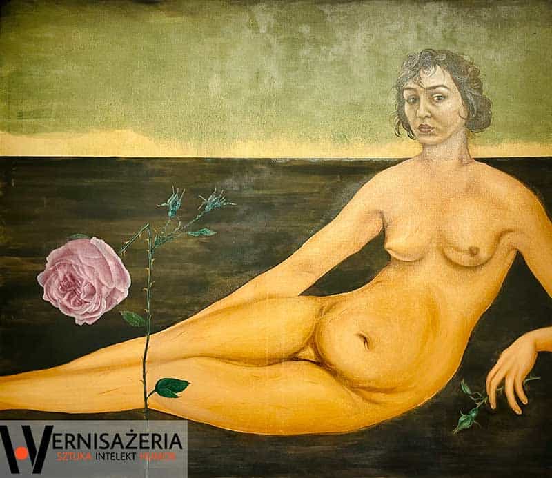 Agata Słowak, Autoportret z różą