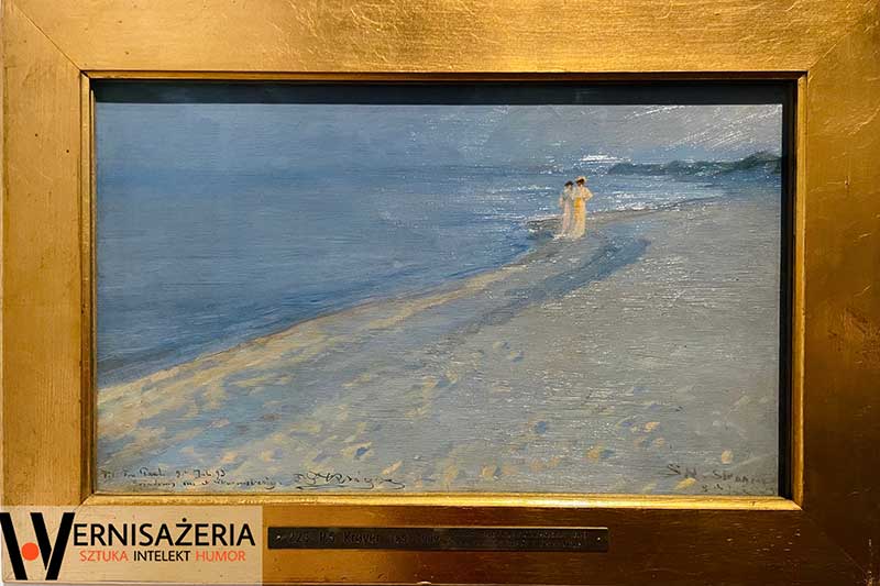 Peder Severin Krøyer, Letni wieczór na południowej plaży w Skagen