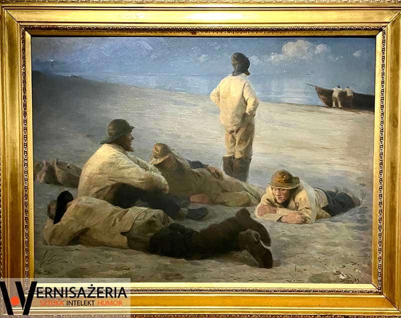 Peder Severin Krøyer, Rybacy na plaży w Skagen