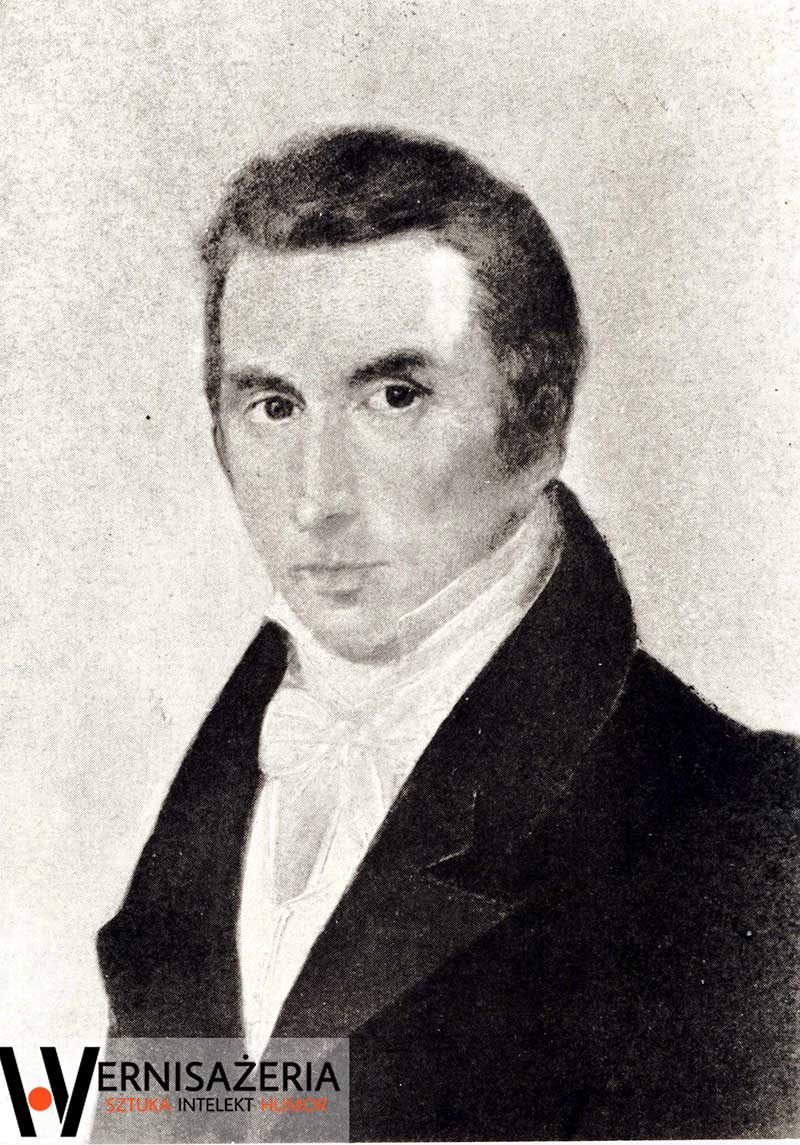 Ojciec Fryderyka Chopina Mikołaj Chopin na rysunku Ambrożego Mieroszewskiego z 1829 r.