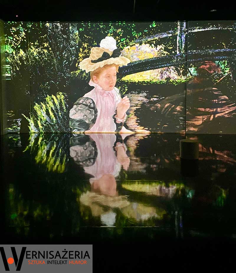 Multisensoryczna wystawa „Immersive Monet & The Impressionists”, Art Box Experience, Fabryka Norblina w Warszawie 13