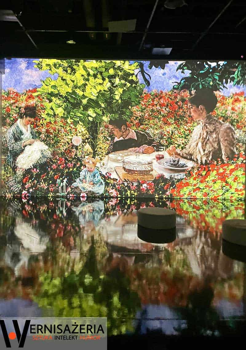 Multisensoryczna wystawa „Immersive Monet & The Impressionists”, Art Box Experience, Fabryka Norblina w Warszawie 14