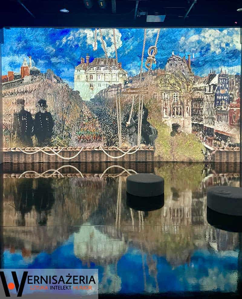 Multisensoryczna wystawa „Immersive Monet & The Impressionists”, Art Box Experience, Fabryka Norblina w Warszawie 15