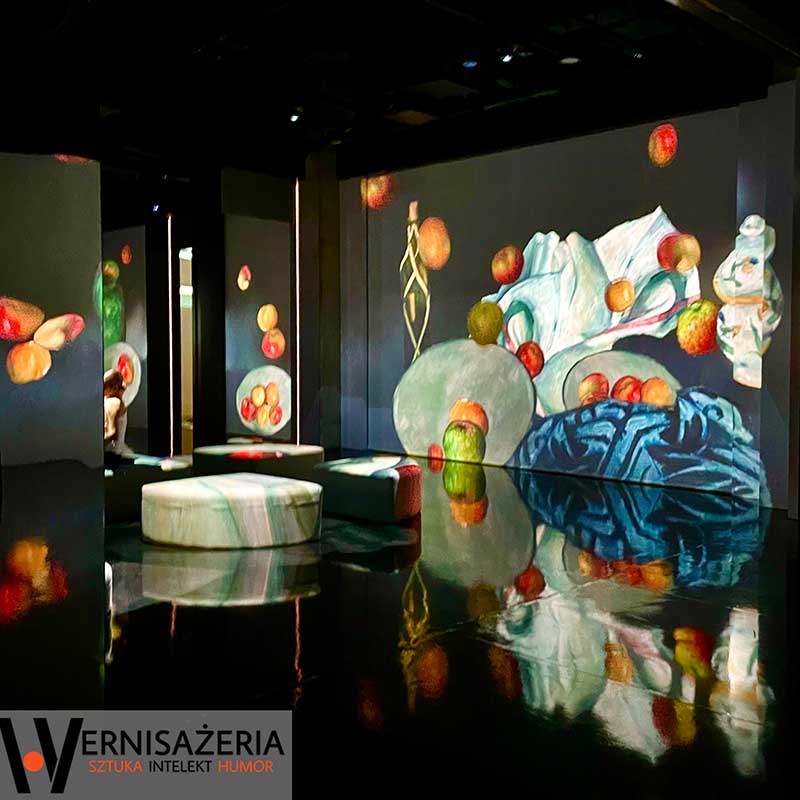 Multisensoryczna wystawa „Immersive Monet & The Impressionists”, Art Box Experience, Fabryka Norblina w Warszawie 17