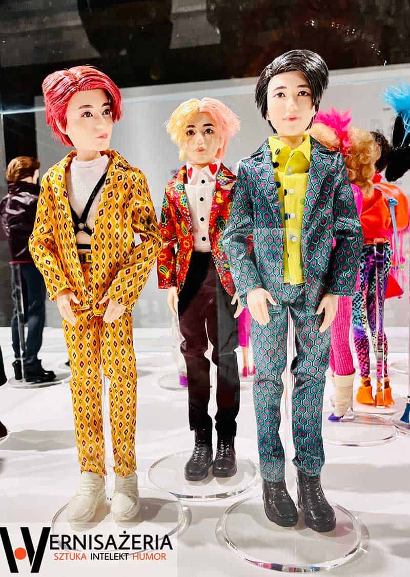 Wystawa Barbie. Nieznane oblicza, gwiazdy k-pop zespół BTS