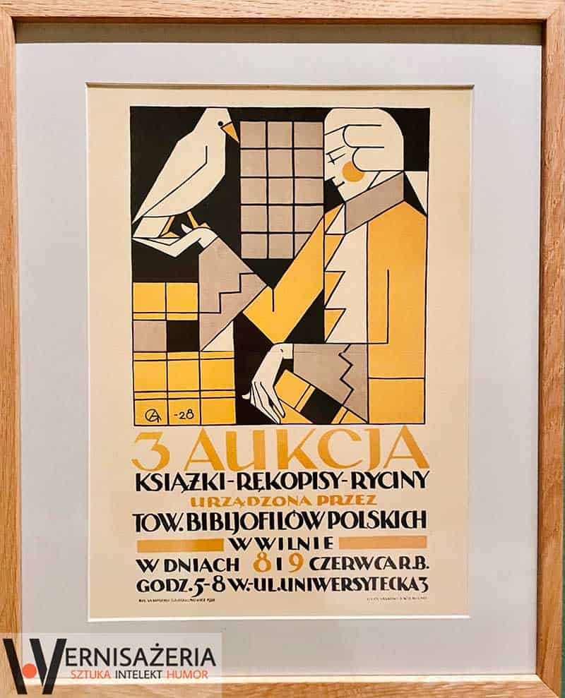 Gracjan Achram-Achremowicz, plakat promocyjny 3. aukcji...