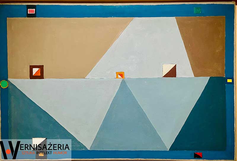 Jerzy Nowosielski, Kompozycja abstrakcyjna (Port), 1966