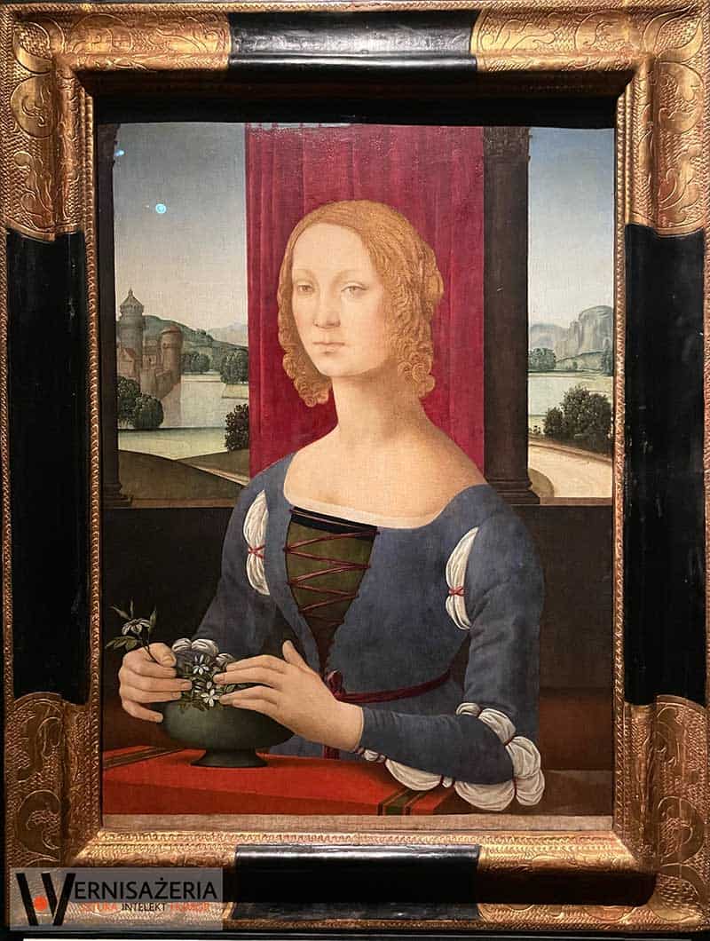 Lorenzo di Credi, Dama z jaśminowcem