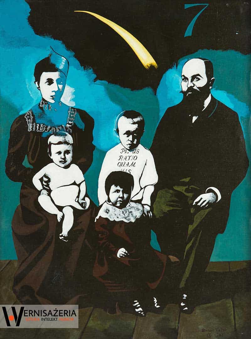 Antoni Fałat, Portret rodzinny, 1987