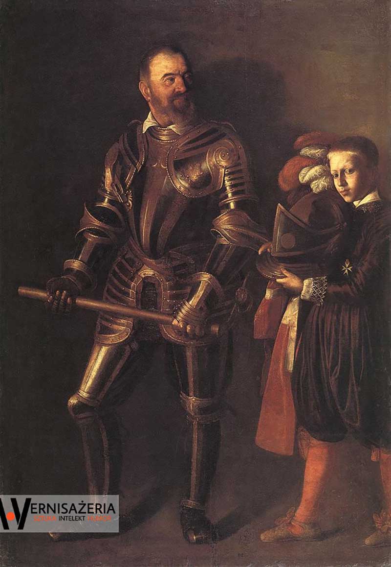 Caravaggio, Portret Alofa de Wignacourta