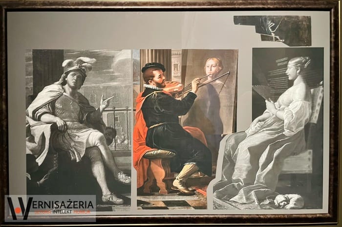 Mattia Preti, Apelles malujący Campaspe, całość obrazu Aleksander Wielki i Campaspe w pracowni Apellesa