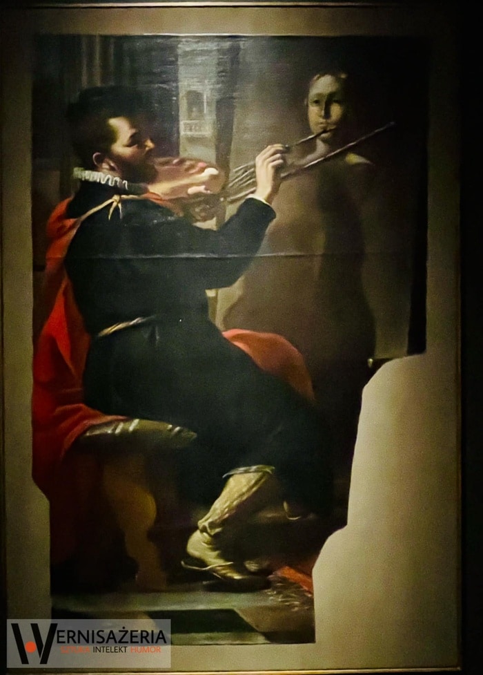 Mattia Preti, Apelles malujący Campaspe, niegdyś część obrazu Aleksander Wielki i Campaspe w pracowni Apellesa