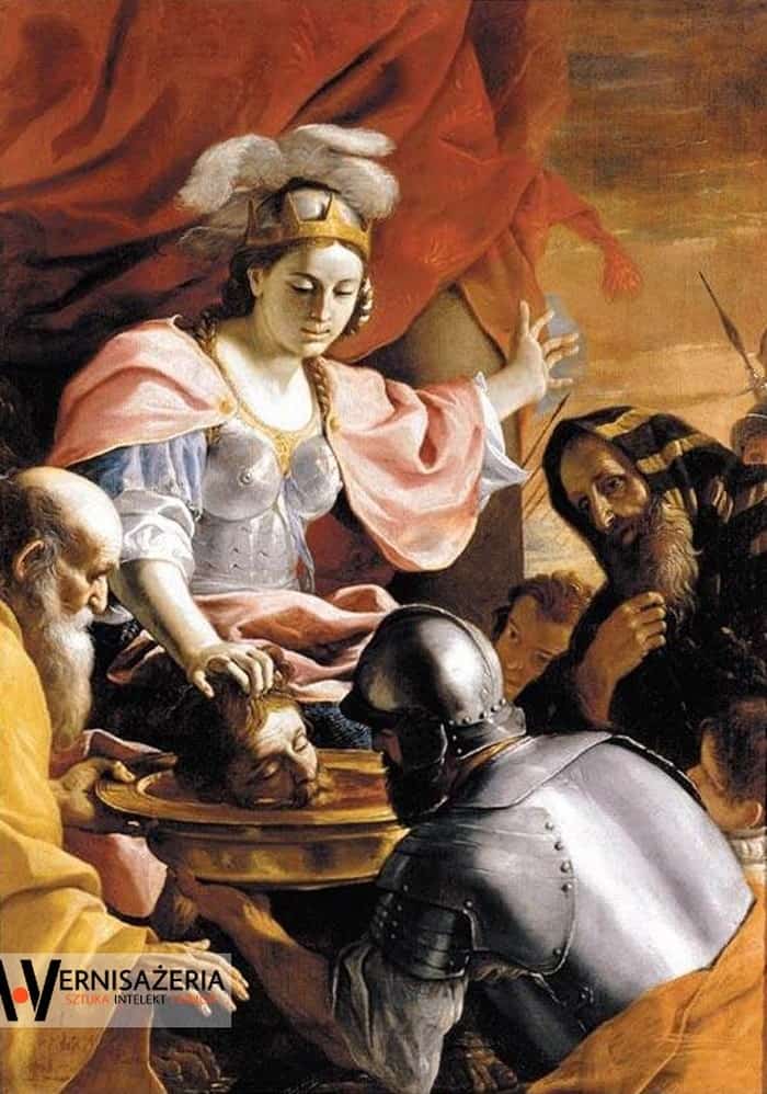 Mattia Preti, Królowa Tomyris odbiera głowę Cyrusa, króla Persji (1670-72), kolekcja prywatna, 1670-1672