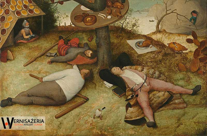 Pieter Bruegel, Kraina szczęśliwości, 1527 r.