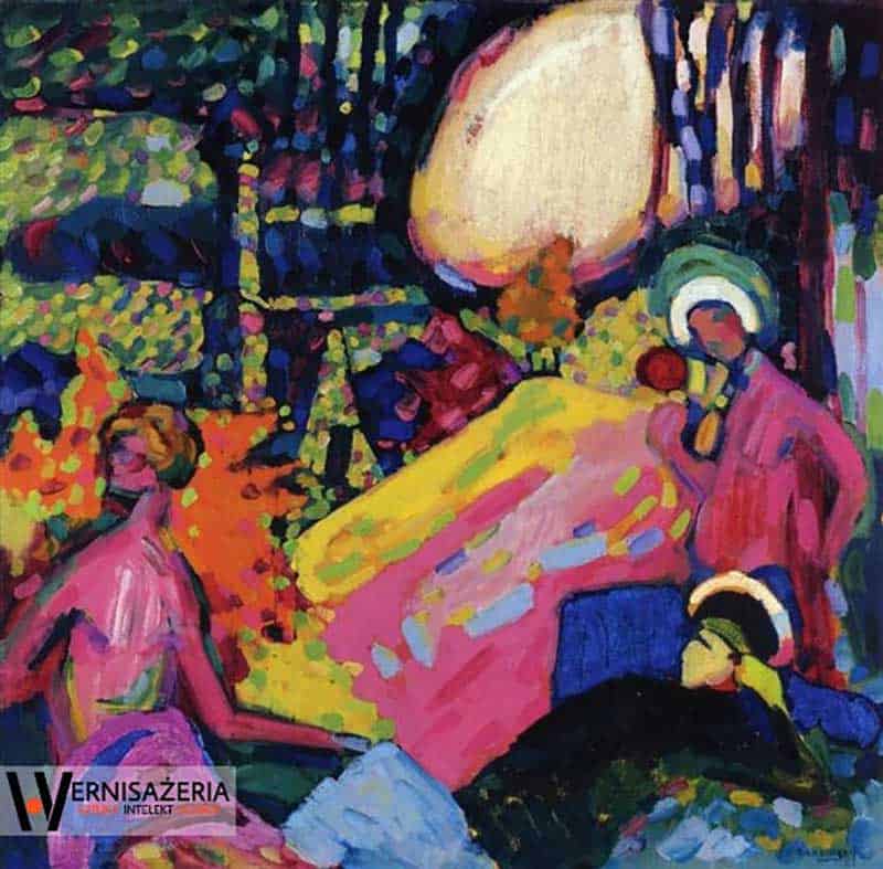 Wassily Kandinsky, Biały dźwięk, 1908