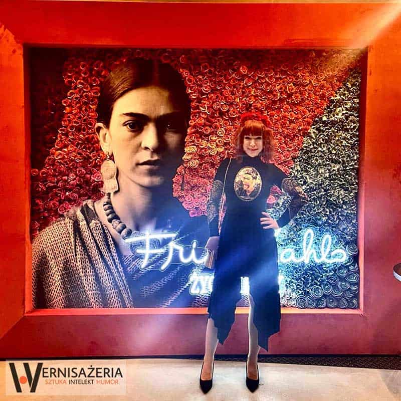 PATRONAT MEDIALNY WERNISAŻERII, wystawa „Frida Kahlo. Życie ikony. Biografia immersyjna”, Art Box Experience