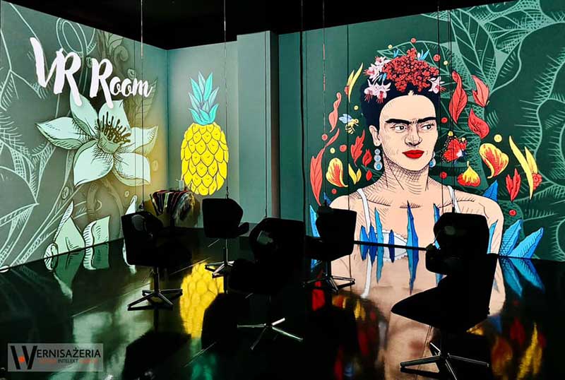 VR Room, wystawa "Frida Kahlo. Życie ikony. Biografia immersyjna ”, Art Box Experience