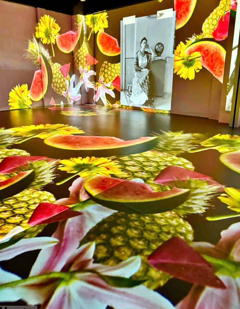 Kwiaty, „Frida Kahlo. Życie ikony. Biografia immersyjna”, Art Box Experience