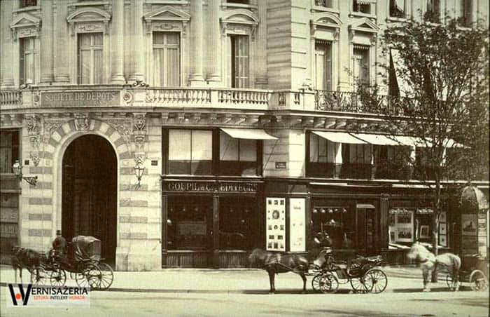 Siedziba Goupil & Cię, Place de l'Opéra, Paryż