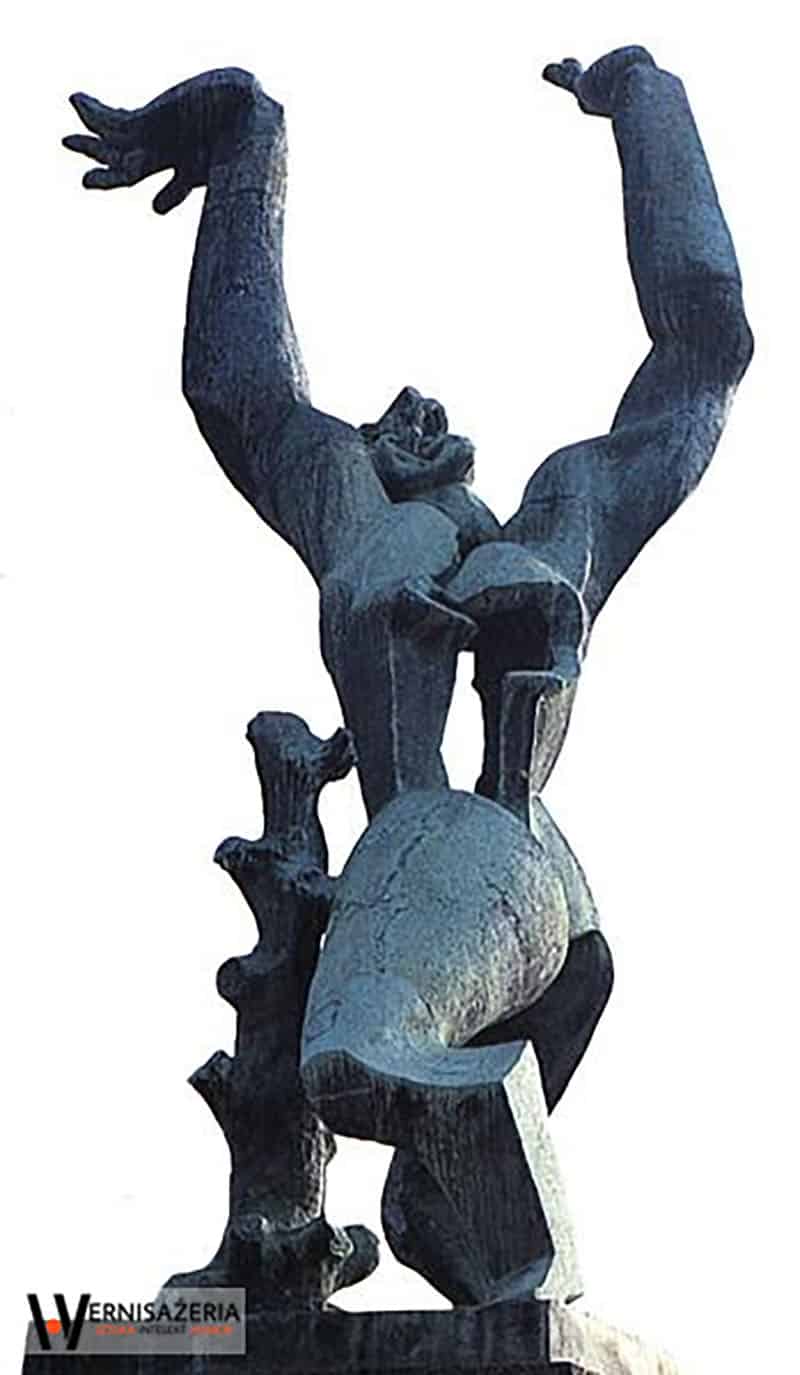 Ossip Zadkine, Zniszczone miasto, 1951