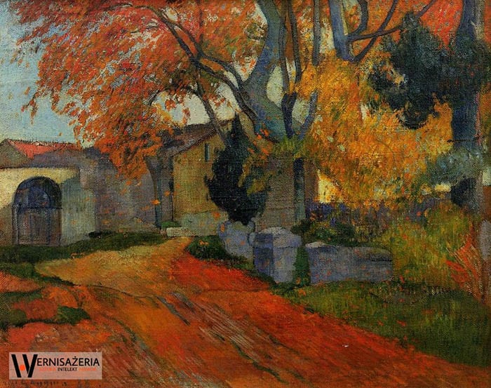 Paul Gauguin, Aleja Alyscamp, 1888