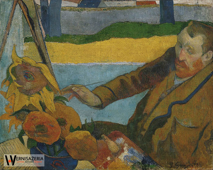 Paul Gauguin, Malarz słoneczników (portret Vincenta van Gogha)