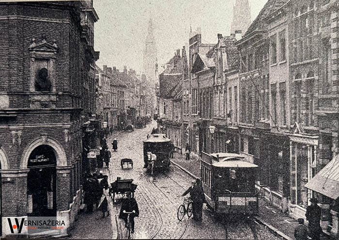 Ulica Ginnekenstraat 87 w Bredzie, gdzie znajdowat sie dom Adrianusa Schrauwena, w którym leżały prace van Gogha (fot. Miejskie Archiwum w Bredzie)