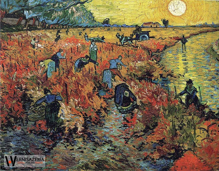 Vincent van Gogh, Czerwona winnica, 1988