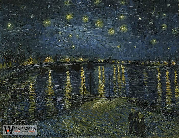 Vincent van Gogh, Gwiażdzista noc nad Rodanem, 1888