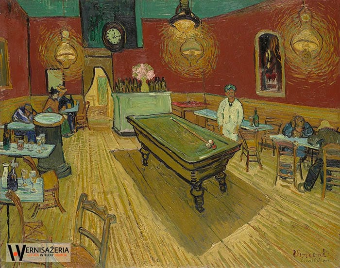 Vincent van Gogh, Nocna kawiarnia (Café de la Gare), 1888