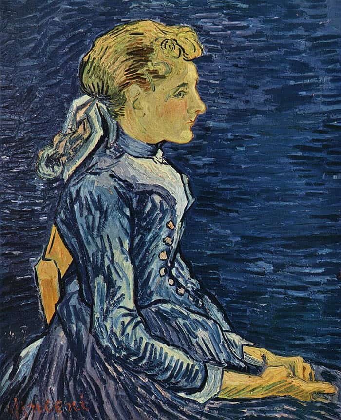 Vincent van Gogh, Portret Adeline Ravoux, 1888