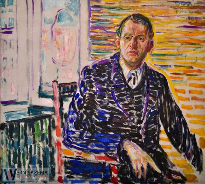 Edvard Munch, Autoportret w klinice